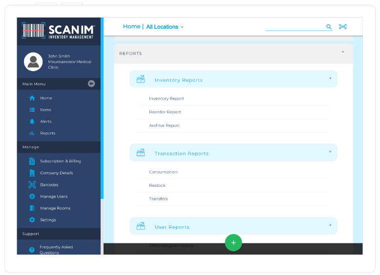 Inventory Management System Software Features streamlined reporting